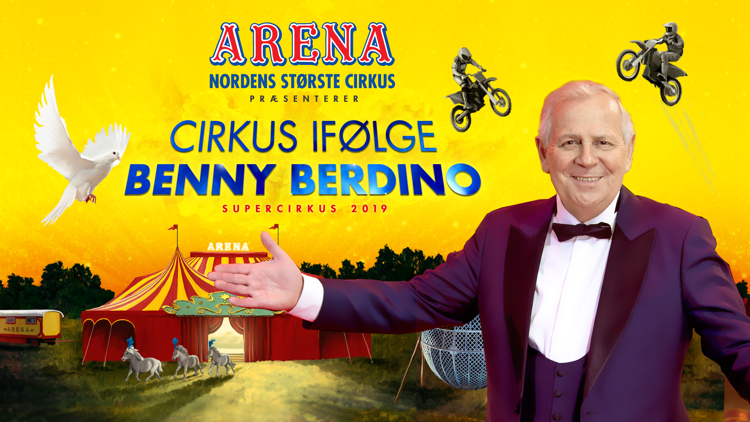 Cirkus Arena og Clemens spiller i Horsens onsdag den 18. april og torsdag den 19. april 2018.