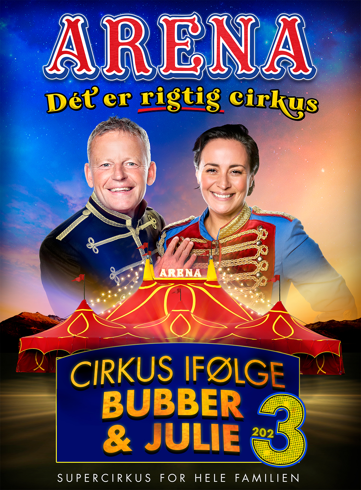 Bubber præsenterer Cirkus Arenas 65 års jubilæum i 2020