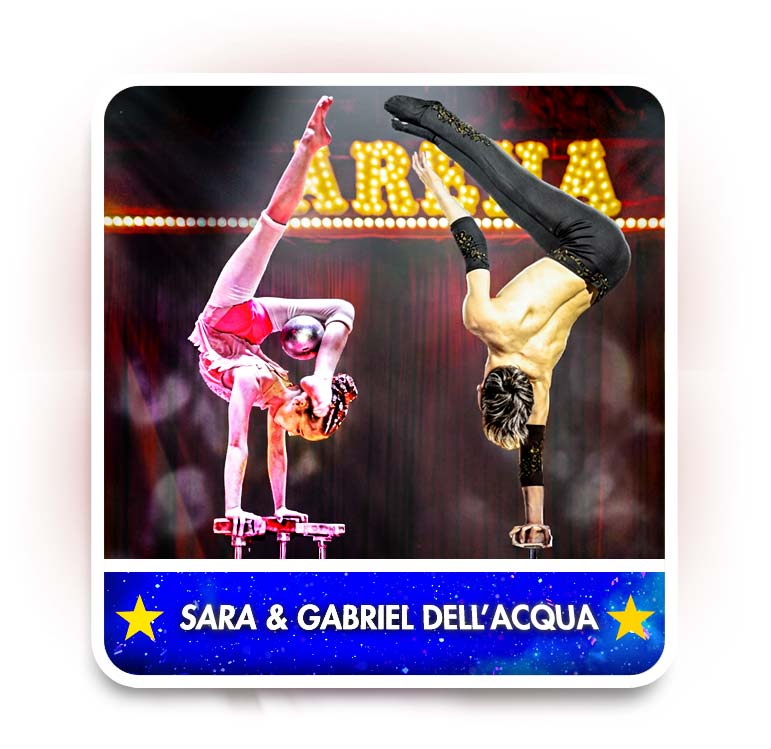 Sara og Gabriel Dell'Acqua