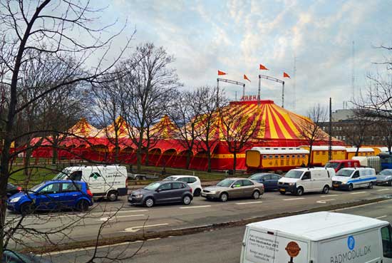 Cirkus Arena er ankommet til Bellahøj i København